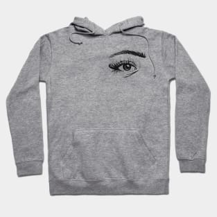 Eyes Up Here (pocket) Hoodie